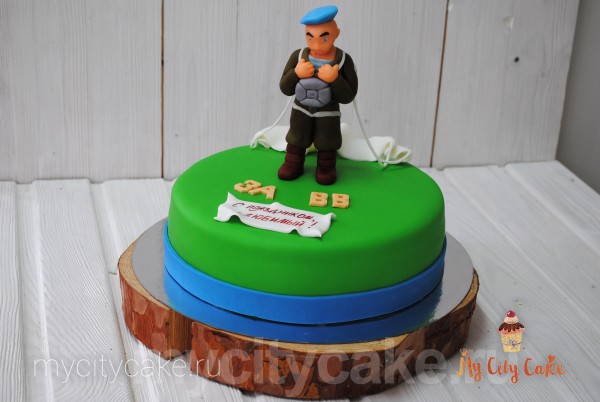 Торт для ВДВшника торты на заказ Mycitycake