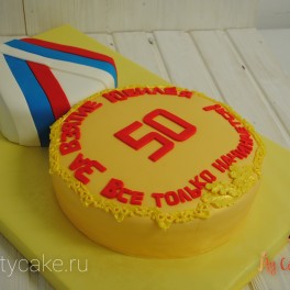 Торт медаль на заказ в Красноярске