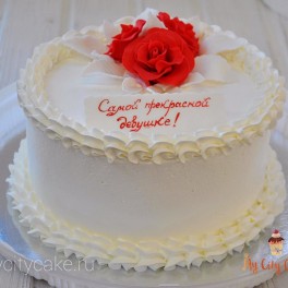 Торт для любимой девушки на заказ в Красноярске