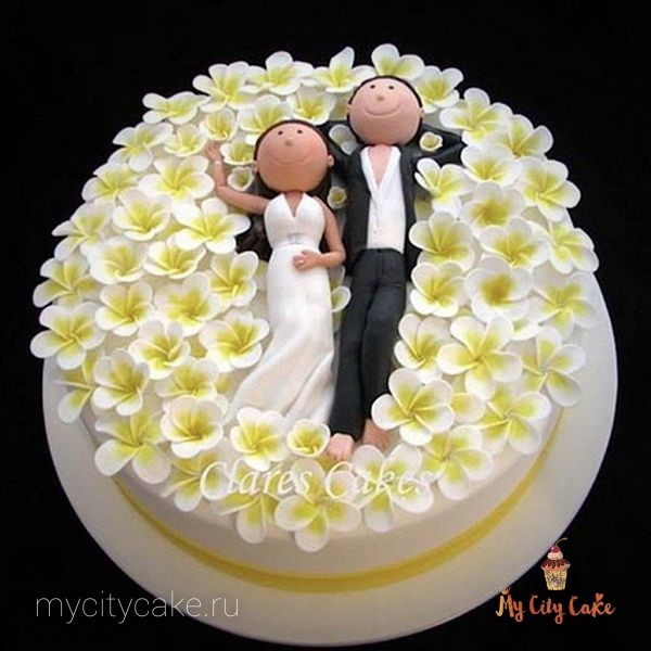 Свадебный торт 36 торты на заказ Mycitycake
