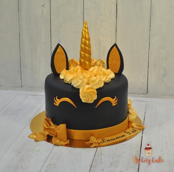 Стильный торт Единорог торты на заказ Mycitycake