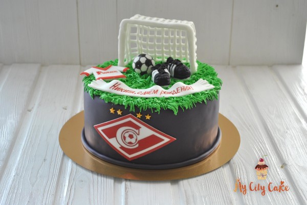 Торт для футболиста торты на заказ Mycitycake