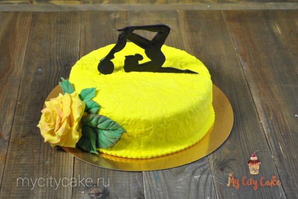 Торт для гимнастки 2 торты на заказ Mycitycake