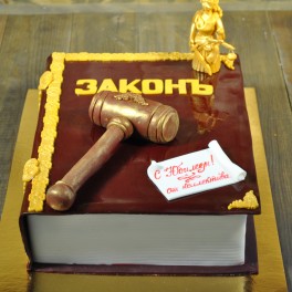 Торт в виде книги на заказ в Красноярске