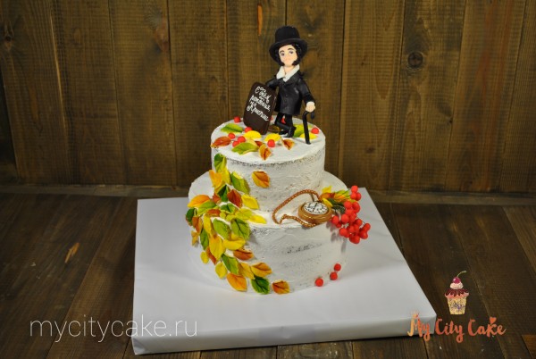 Торт с А.С. Пушкиным торты на заказ Mycitycake