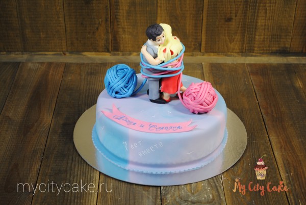 Торт на годовщину торты на заказ Mycitycake