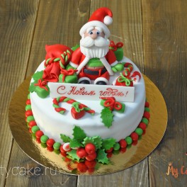 Торт Дед Мороз на заказ в Красноярске