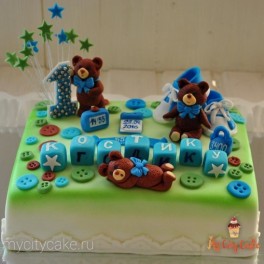 Детский торт для мальчика на заказ в Красноярске