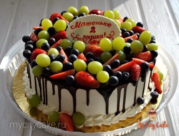 Торт ягодно-фруктовый торты на заказ Mycitycake