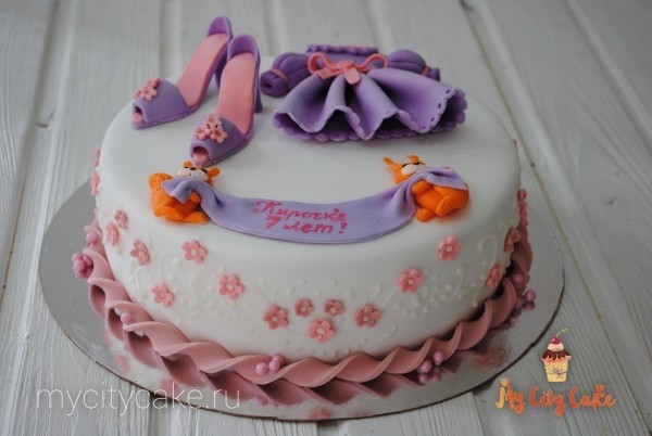 Торт на день рождения для девочки торты на заказ Mycitycake