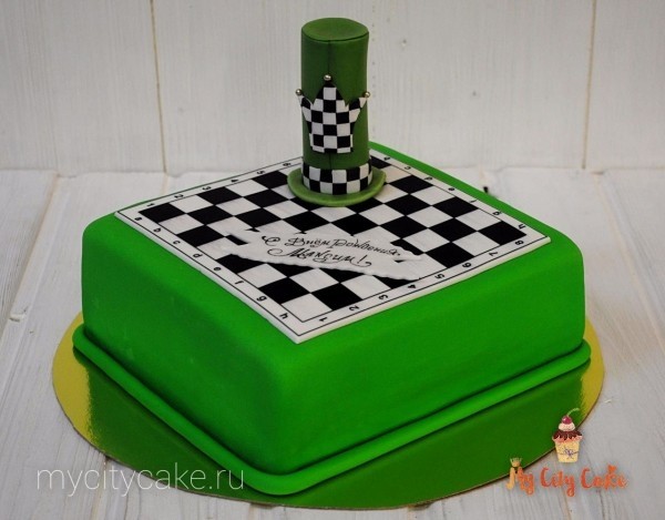 Торт для шахматиста торты на заказ Mycitycake