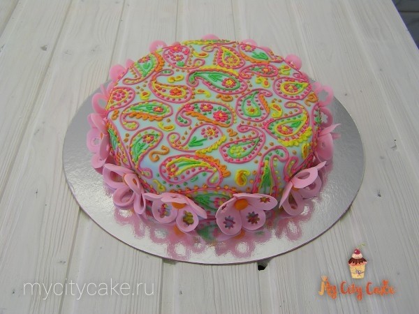 Торт расписной торты на заказ Mycitycake