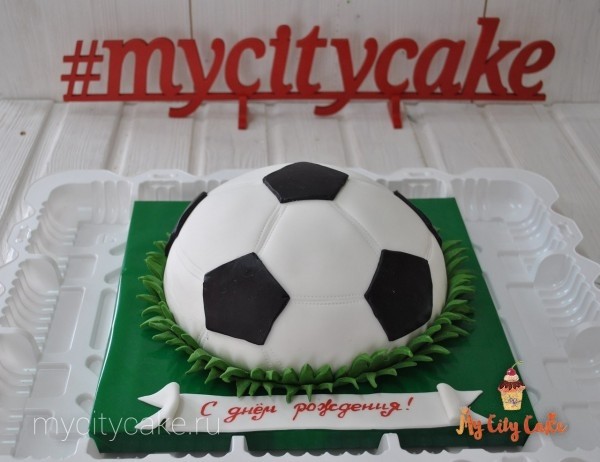 Торт для футболиста торты на заказ Mycitycake