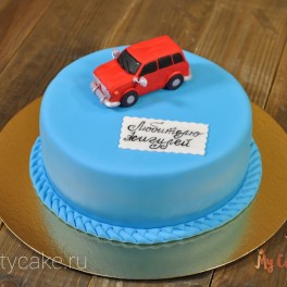 Торт с машиной 2 на заказ в Красноярске