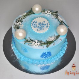 Торт «С новым годом!» на заказ в Красноярске