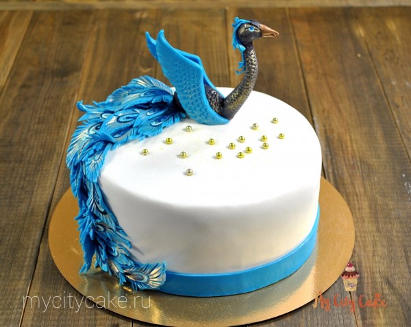 Торт птица счастья торты на заказ Mycitycake