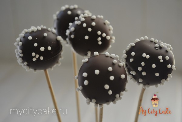 Кейк-попсы с шоколадом торты на заказ Mycitycake
