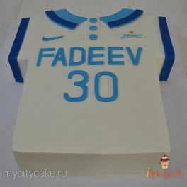 Торт в виде футболки на заказ в Красноярске