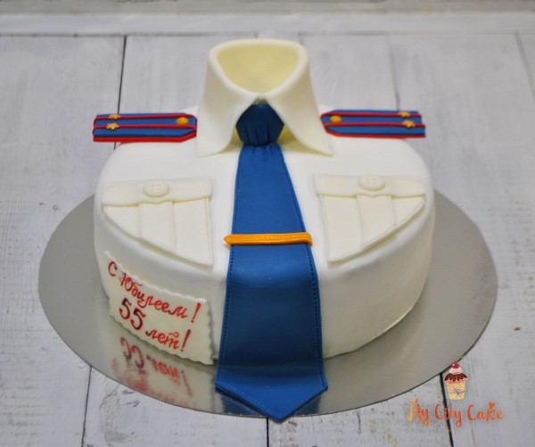 Торт с погонами торты на заказ Mycitycake