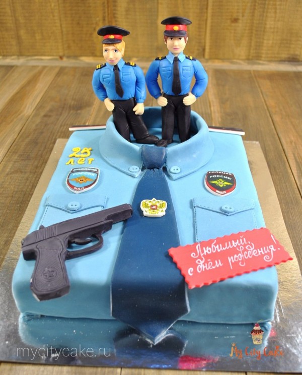 Торт для полицейского торты на заказ Mycitycake