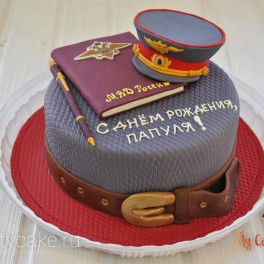 Торт для полицейского на заказ в Красноярске