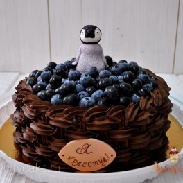 Торт пингвин на заказ в Красноярске