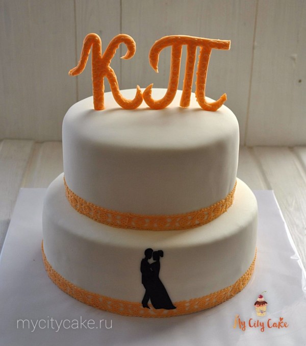 Свадебный торт влюбленные торты на заказ Mycitycake