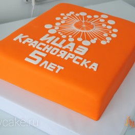 Торт корпоративный 2 на заказ в Красноярске