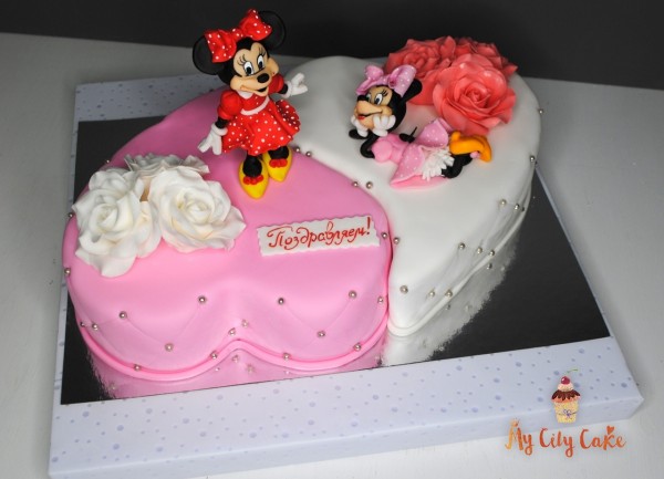 Торт на двойной День рождения торты на заказ Mycitycake