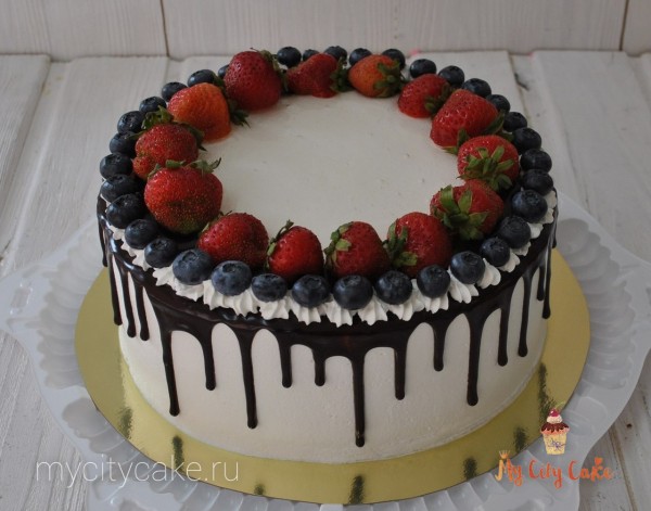 Торт ягодный 1 торты на заказ Mycitycake