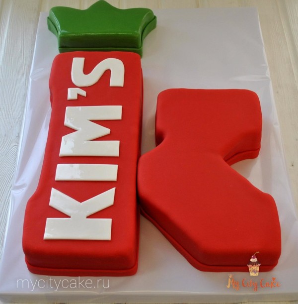 Корпоративный торт КIM's торты на заказ Mycitycake