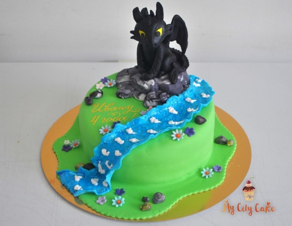 Торт с драконом торты на заказ Mycitycake