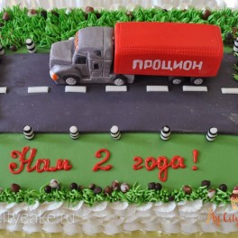 Корпоративный торт на заказ в Красноярске