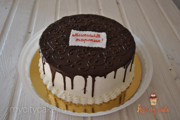 Торт с шоколадом торты на заказ Mycitycake